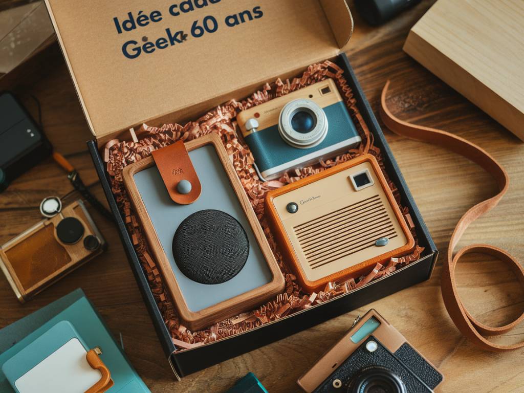 Idée cadeau geek 60 ans : surprenez avec des gadgets high-tech